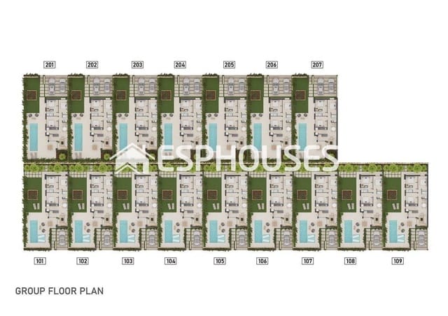 3 quarto Moradia para venda em Finestrat Pueblo, Finestrat com piscina garagem - 470 000 € (Ref: 7327188)