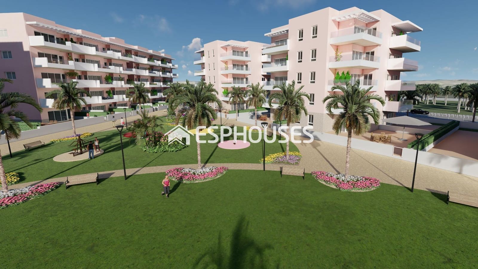 3 soveværelse Lejlighed til salg i Guardamar del Segura med swimmingpool garage - € 339.900 (Ref: 7383202)