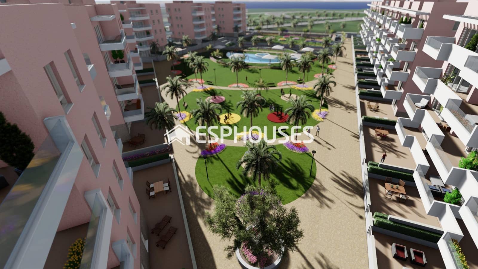 3 sovrum Lägenhet till salu i Guardamar del Segura med pool garage - 211 400 € (Ref: 7383204)