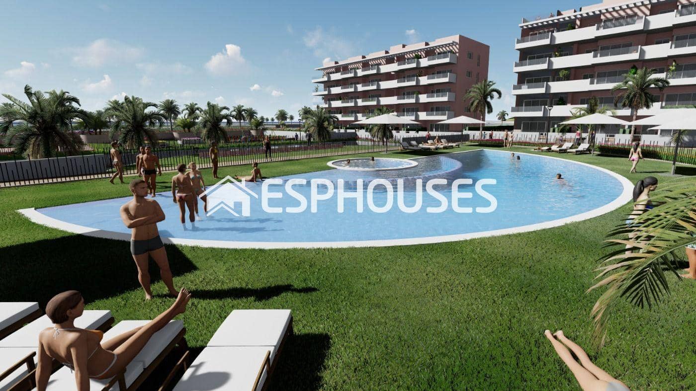 3 makuuhuone Huoneisto myytävänä paikassa Guardamar del Segura mukana uima-altaan 
autotalli - 234 900 € (Ref: 7403714)