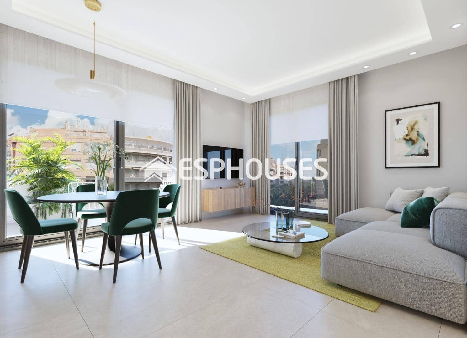 2 quarto Apartamento para venda em Guardamar del Segura com piscina - 297 500 € (Ref: 7664989)