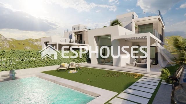 3 bedroom Villa for sale in Finestrat Pueblo, Finestrat with pool garage - € 549,000 (Ref: 7696290)