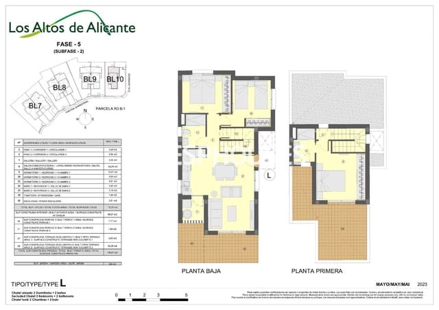 3 chambre Villa/Maison à vendre à Busot avec piscine garage - 409 000 € (Ref: 7718502)