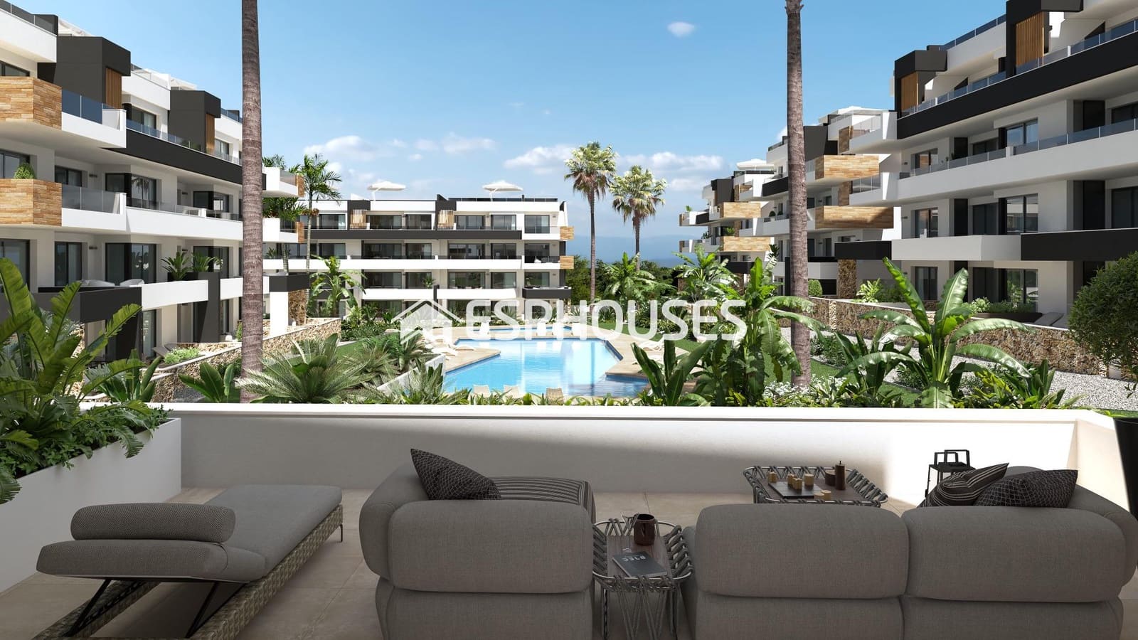 2 sypialnia Apartament na sprzedaż w Orihuela Costa z basenem garażem - 269 000 € (Ref: 7793457)