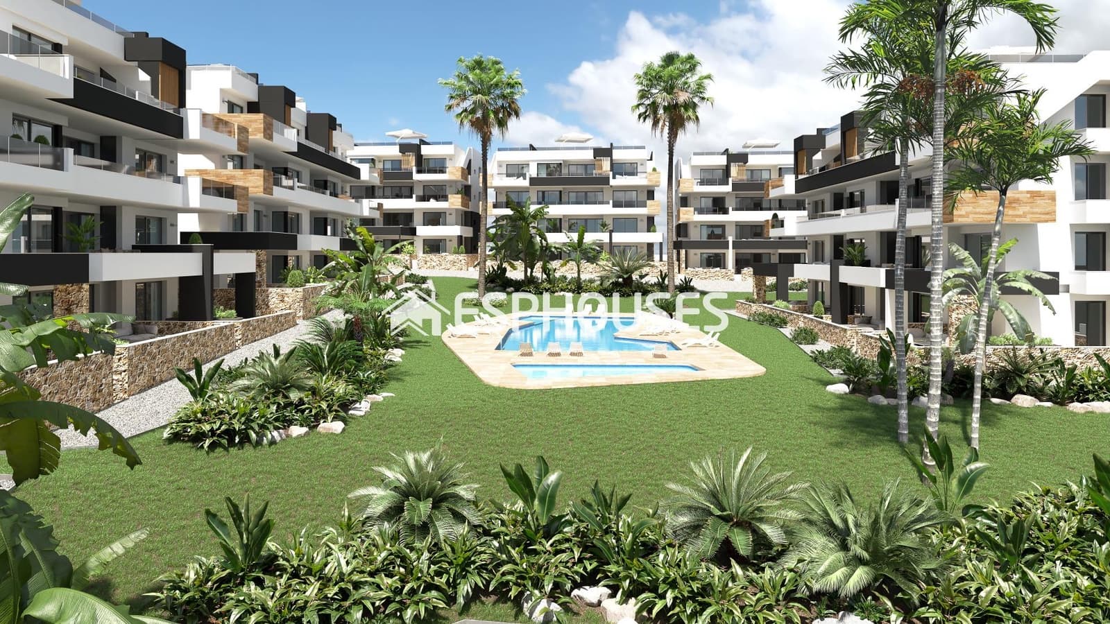 2 sypialnia Apartament na sprzedaż w Orihuela Costa z basenem garażem - 269 000 € (Ref: 7793457)