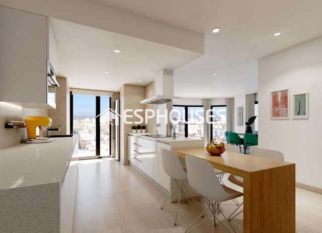 1 Zimmer Apartment zu verkaufen in Florida Baja, Alicante / Alacant Stadt mit Pool - 265.000 € (Ref: 8052205)