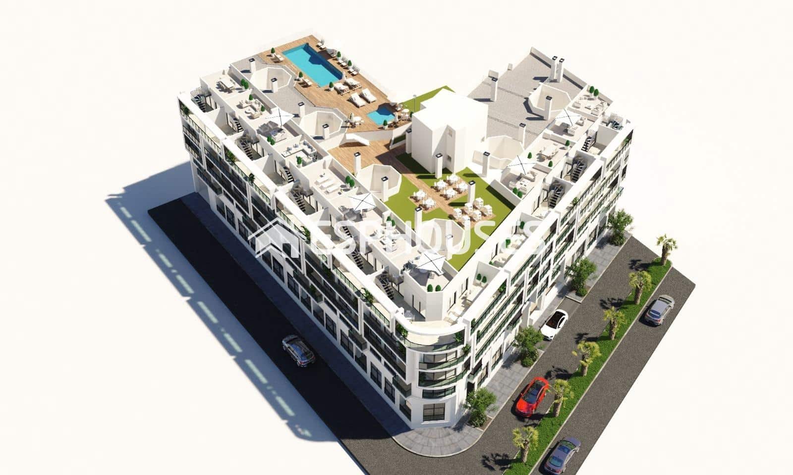 1 soveværelse Lejlighed til salg i Alicante by med swimmingpool - € 265.000 (Ref: 8052205)