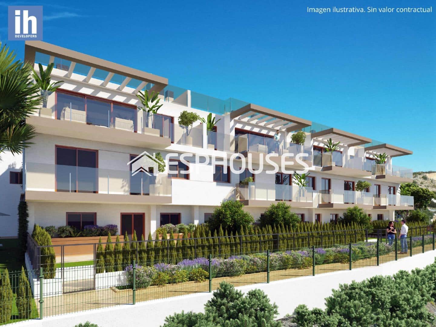 4 chambre Bungalow à vendre à La Nucia avec piscine - 455 000 € (Ref: 8238978)