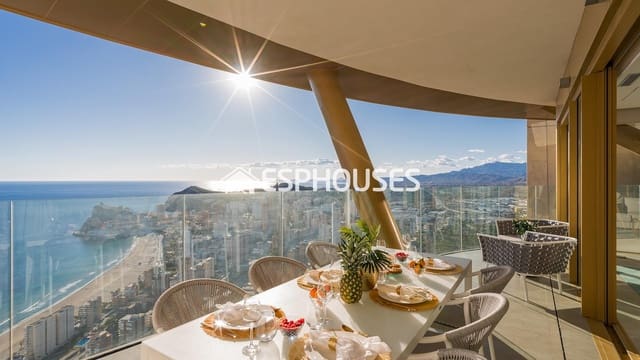 3 soveværelse Lejlighed til salg i Playa Levante, Benidorm med swimmingpool garage - € 995.000 (Ref: 8305575)