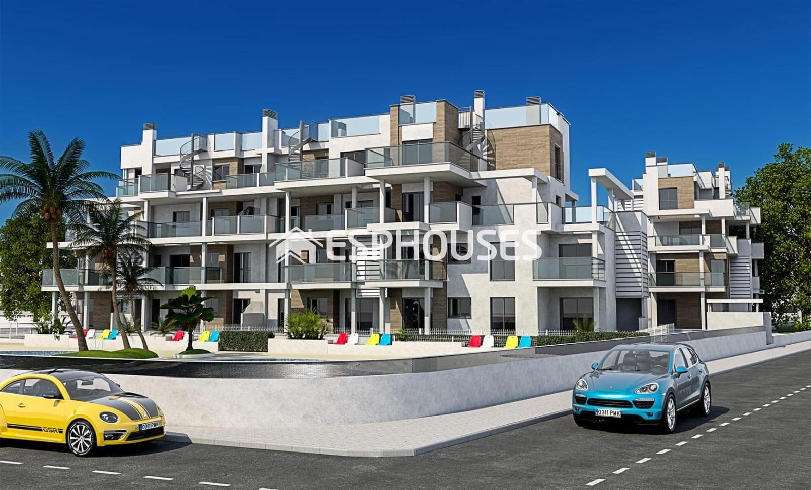 3 Zimmer Apartment zu verkaufen in Denia mit Pool - 325.000 € (Ref: 8419931)