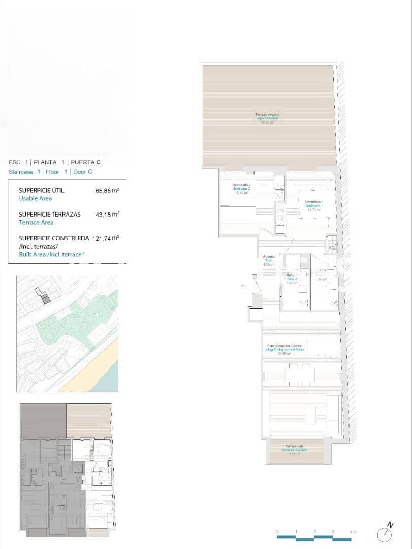 Apartamento de 2 habitaciones en La Villajoyosa / Vila Joiosa en venta con garaje - 420.000 € (Ref: 8484817)