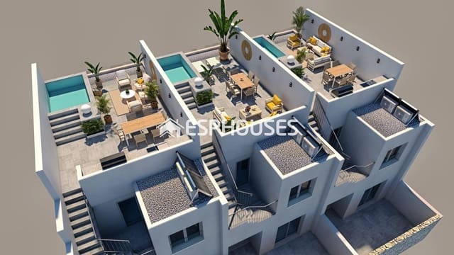 3 chambre Bungalow à vendre à Torre de la Horadada, Pilar de la Horadada avec piscine garage - 489 900 € (Ref: 8509112)