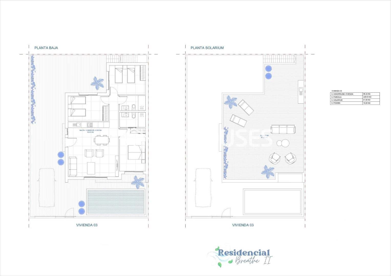 3 slaapkamer Villa te koop in Balsicas met zwembad garage - € 291.000 (Ref: 8523187)
