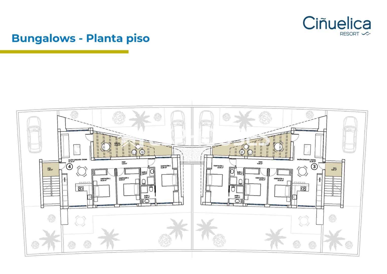 3 camera da letto Bungalow in vendita in Orihuela Costa con piscina garage - 360.000 € (Rif: 8527789)