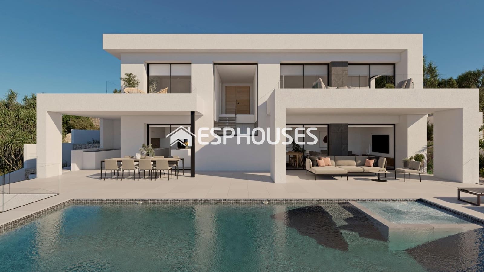 3 sovrum Villa till salu i Benitachell / Benitatxell med pool garage - 2 195 000 € (Ref: 8557518)