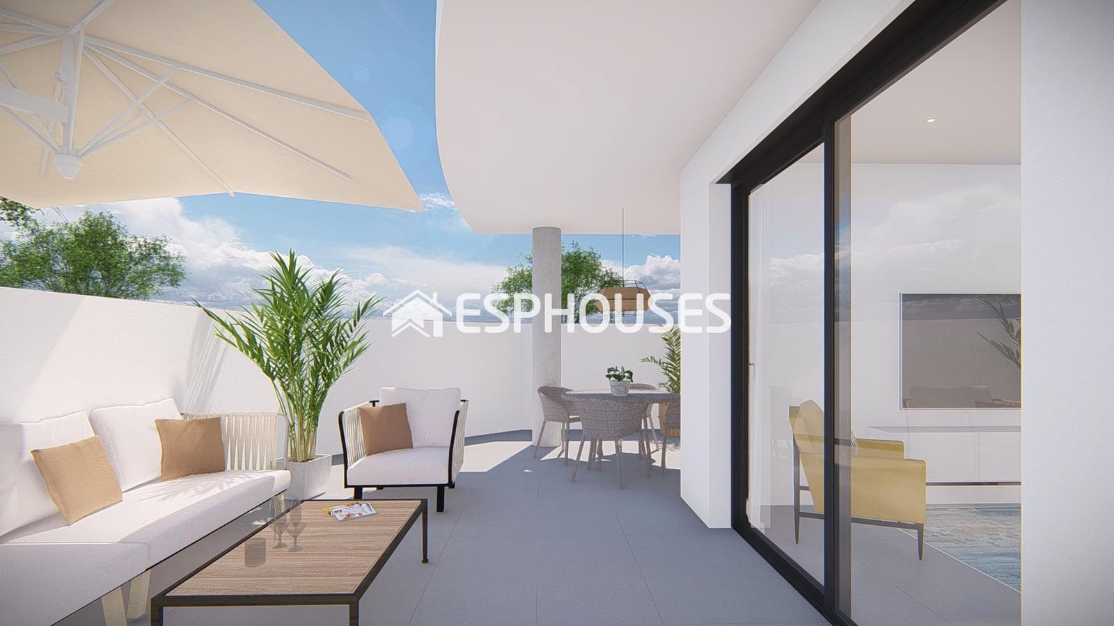 3 sypialnia Apartament na sprzedaż w La Villajoyosa / Vila Joiosa z basenem garażem - 365 000 € (Ref: 8577755)