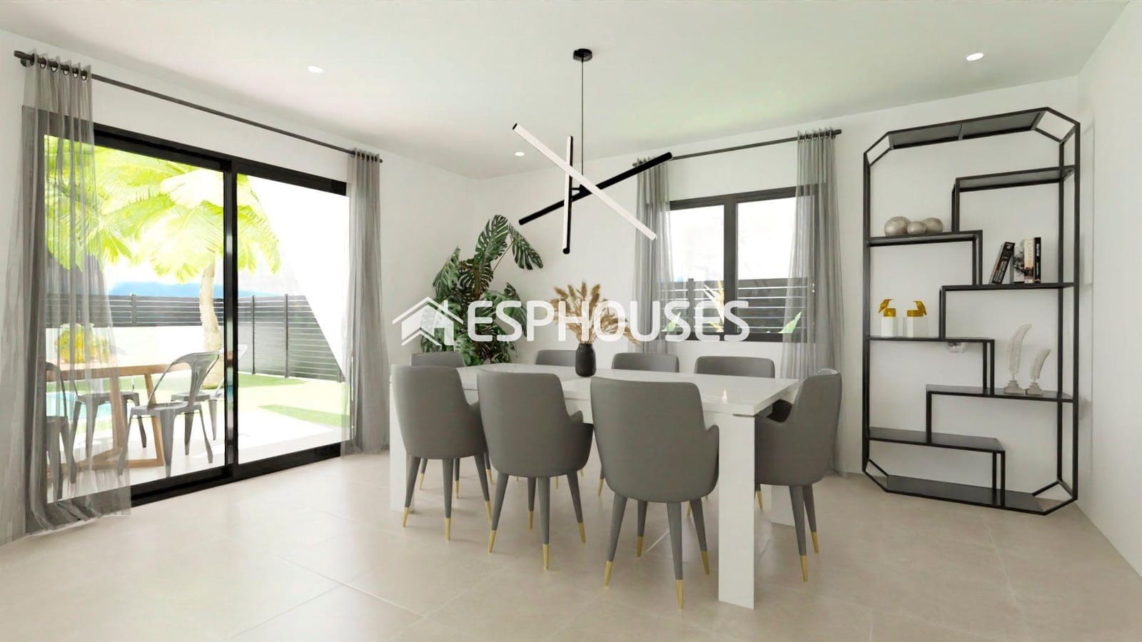 3 slaapkamer Villa te koop in Monforte del Cid met garage - € 330.000 (Ref: 8608723)