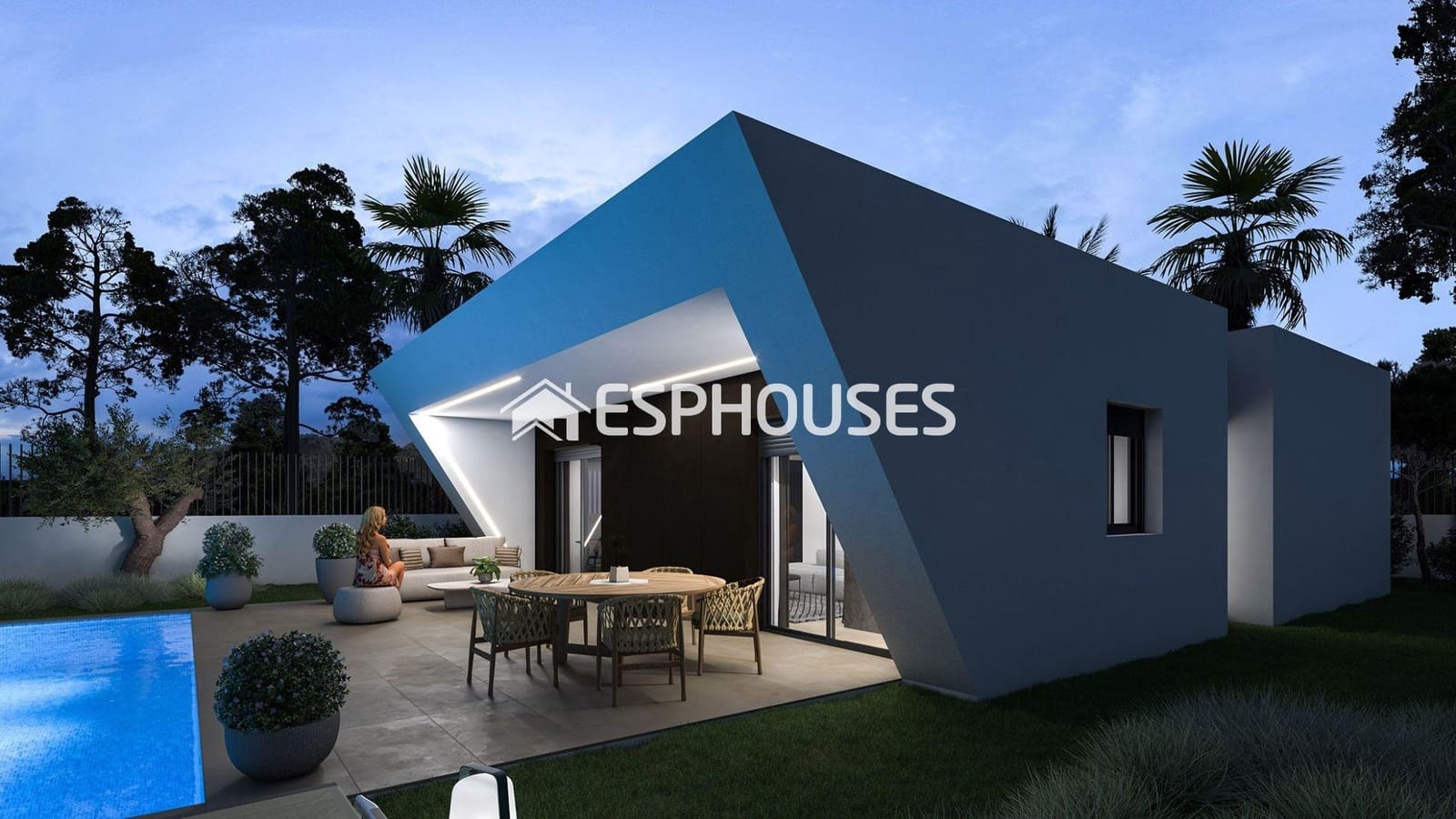 3 slaapkamer Villa te koop in Monforte del Cid met garage - € 330.000 (Ref: 8608723)