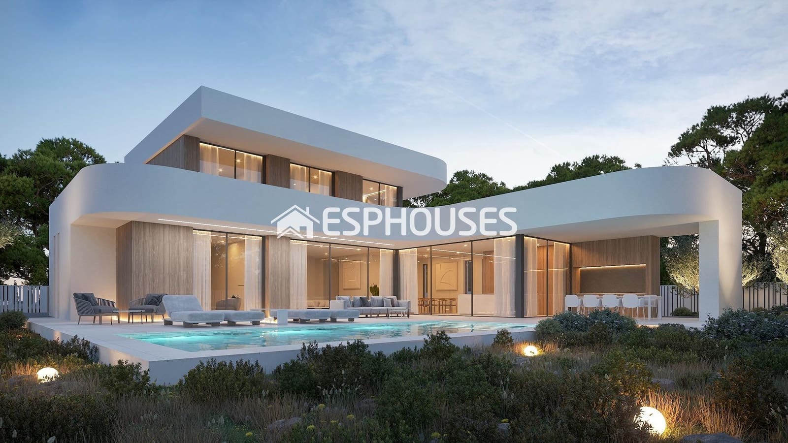 4 soverom Villa til salgs i Moraira med svømmebasseng garasje - € 1 790 000 (Ref: 8630632)