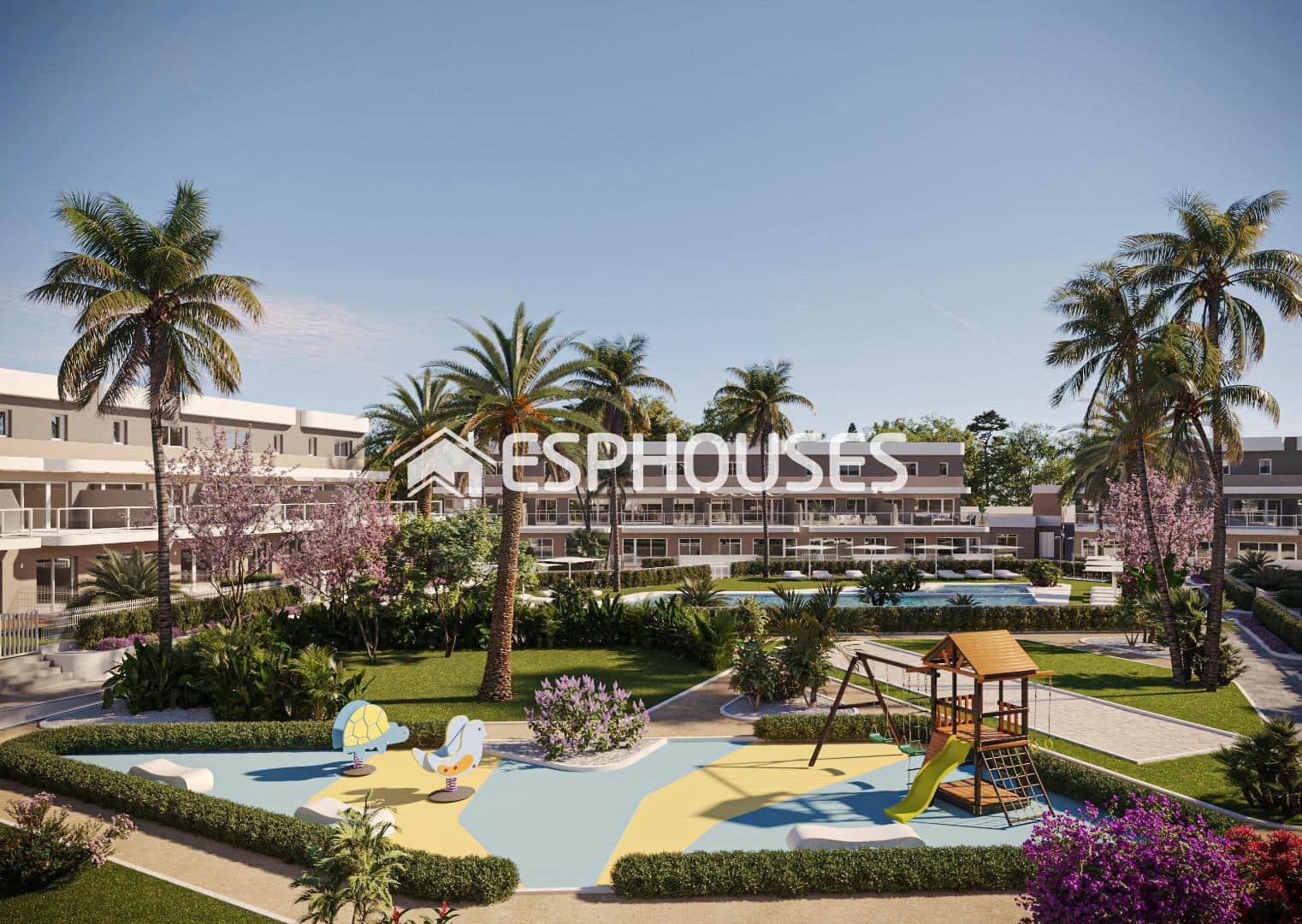 3 slaapkamer Appartement te koop in Monforte del Cid met zwembad garage - € 240.000 (Ref: 8639535)