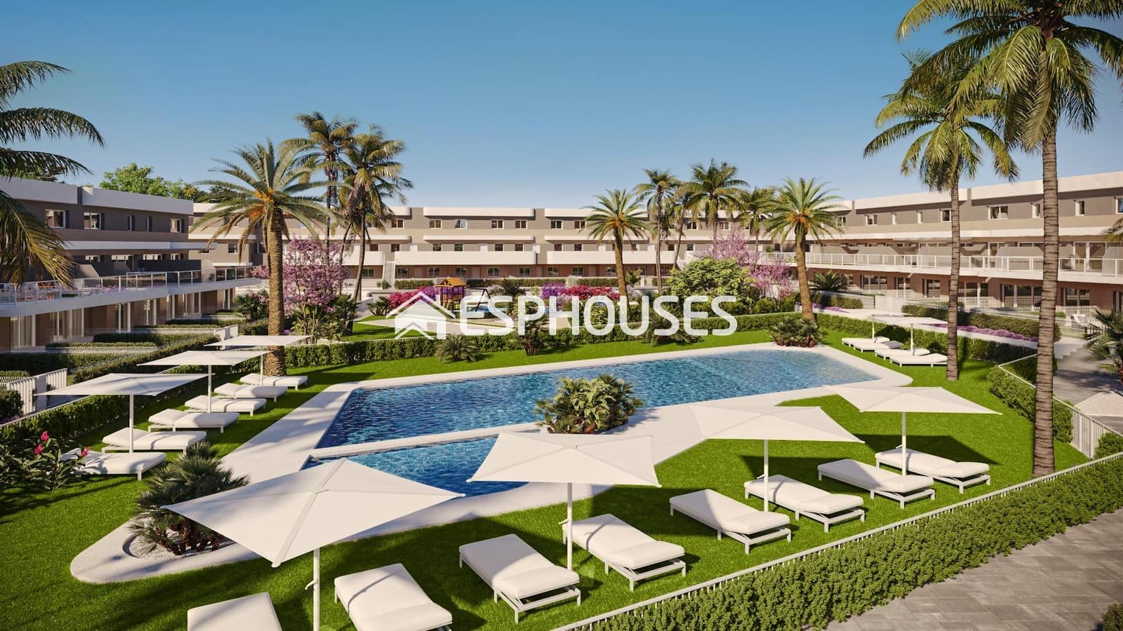 3 slaapkamer Appartement te koop in Monforte del Cid met zwembad garage - € 240.000 (Ref: 8639535)