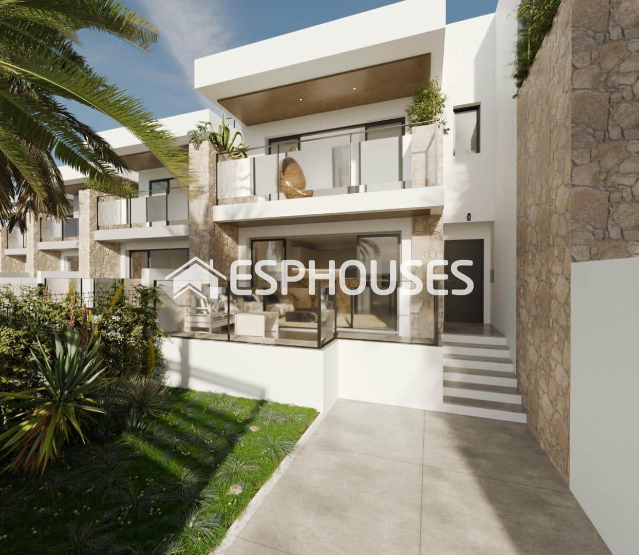 3 sovrum Bungalow till salu i Monforte del Cid med pool garage - 315 000 € (Ref: 8645061)