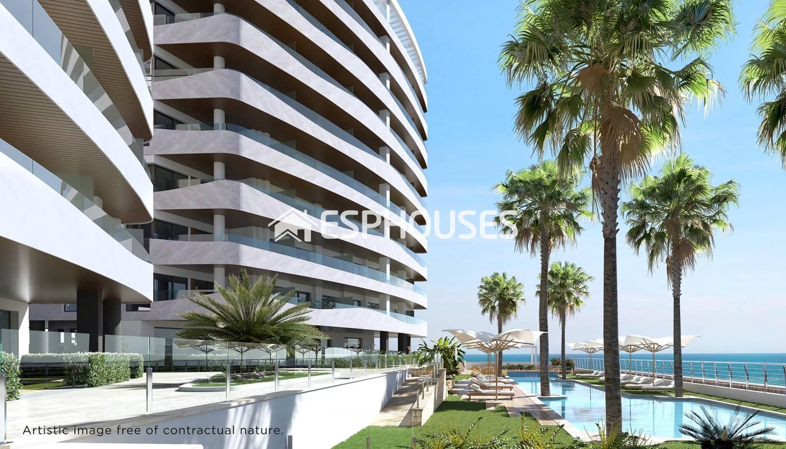 1 Zimmer Apartment zu verkaufen in La Manga del Mar Menor mit Pool Garage - 288.000 € (Ref: 8659211)