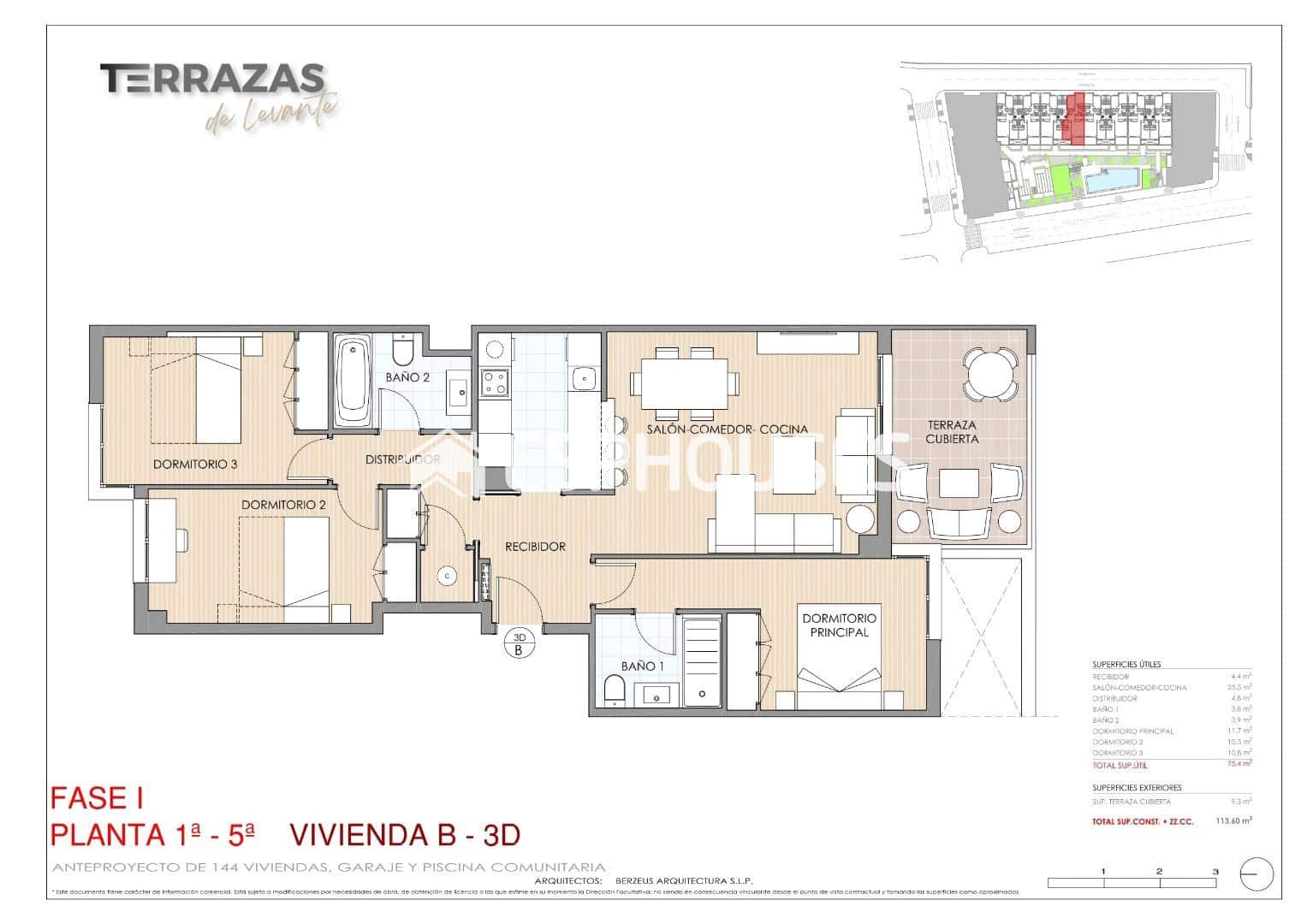 3 soverom Leilighet til salgs i Aguilas med svømmebasseng garasje - € 239 500 (Ref: 8692989)