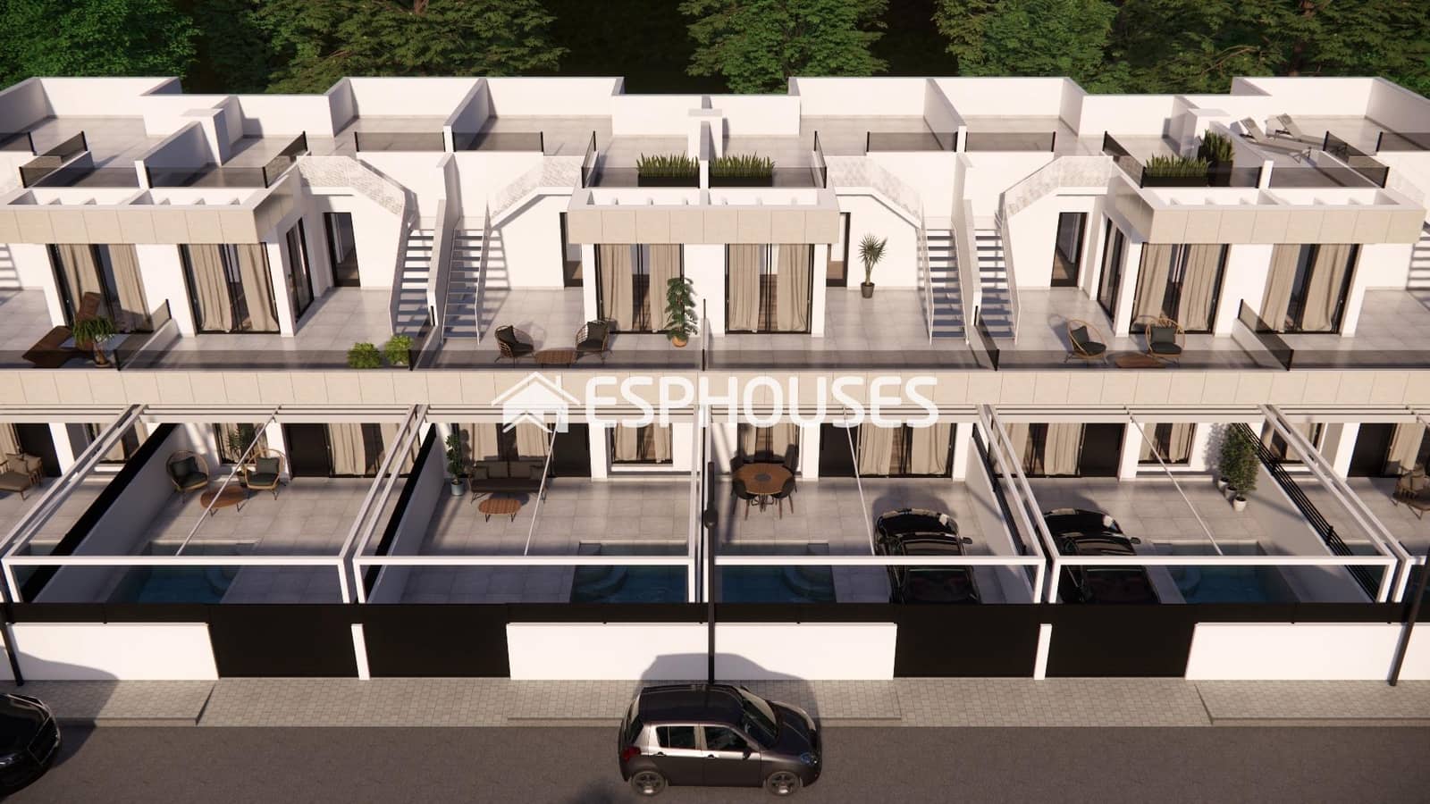 3 bedroom Bungalow for sale in Rojales with pool garage - € 359,900 (Ref: 8704895)