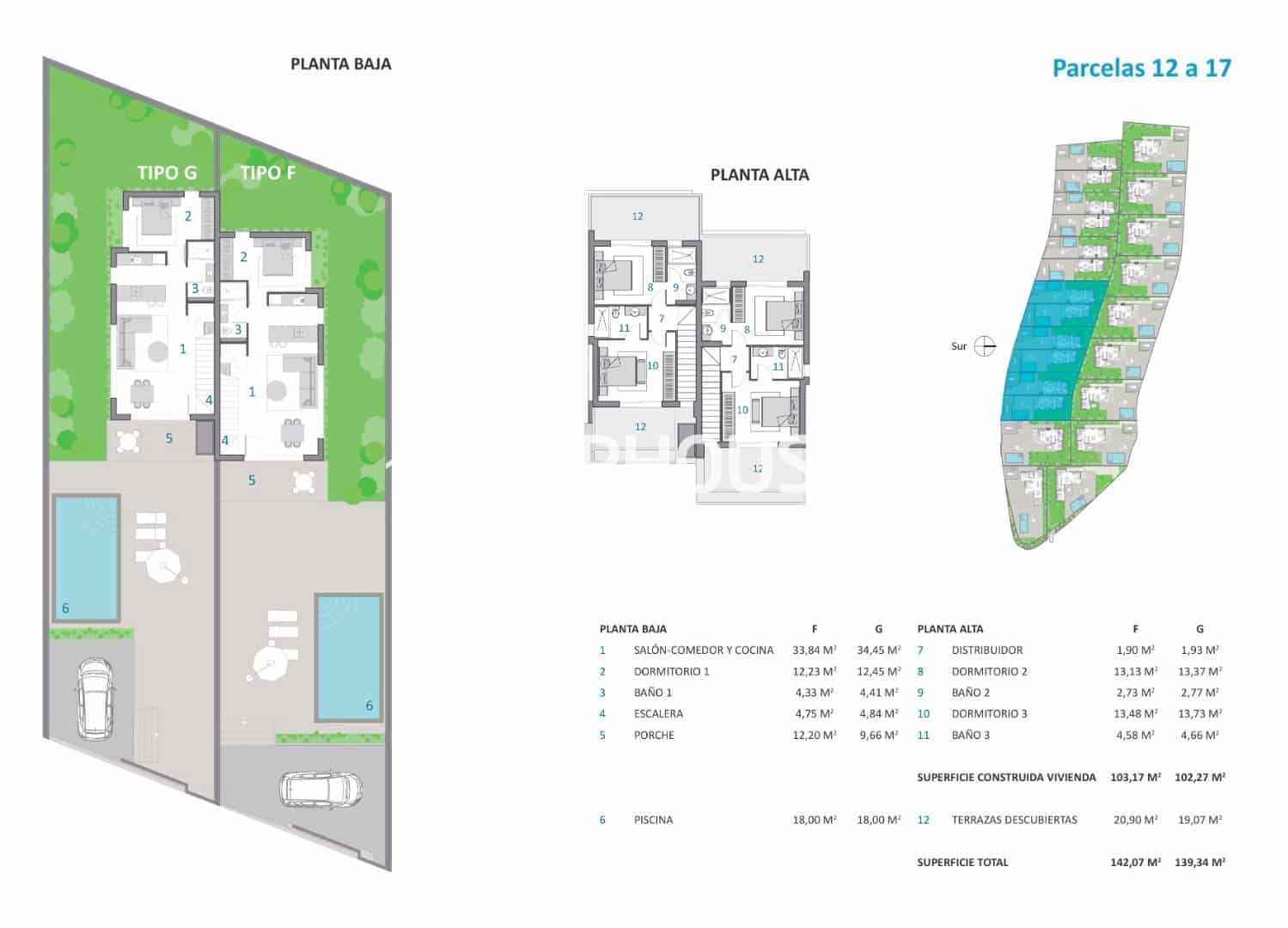 3 bedroom Townhouse for sale in Finestrat with pool garage - € 699,000 (Ref: 8760118)