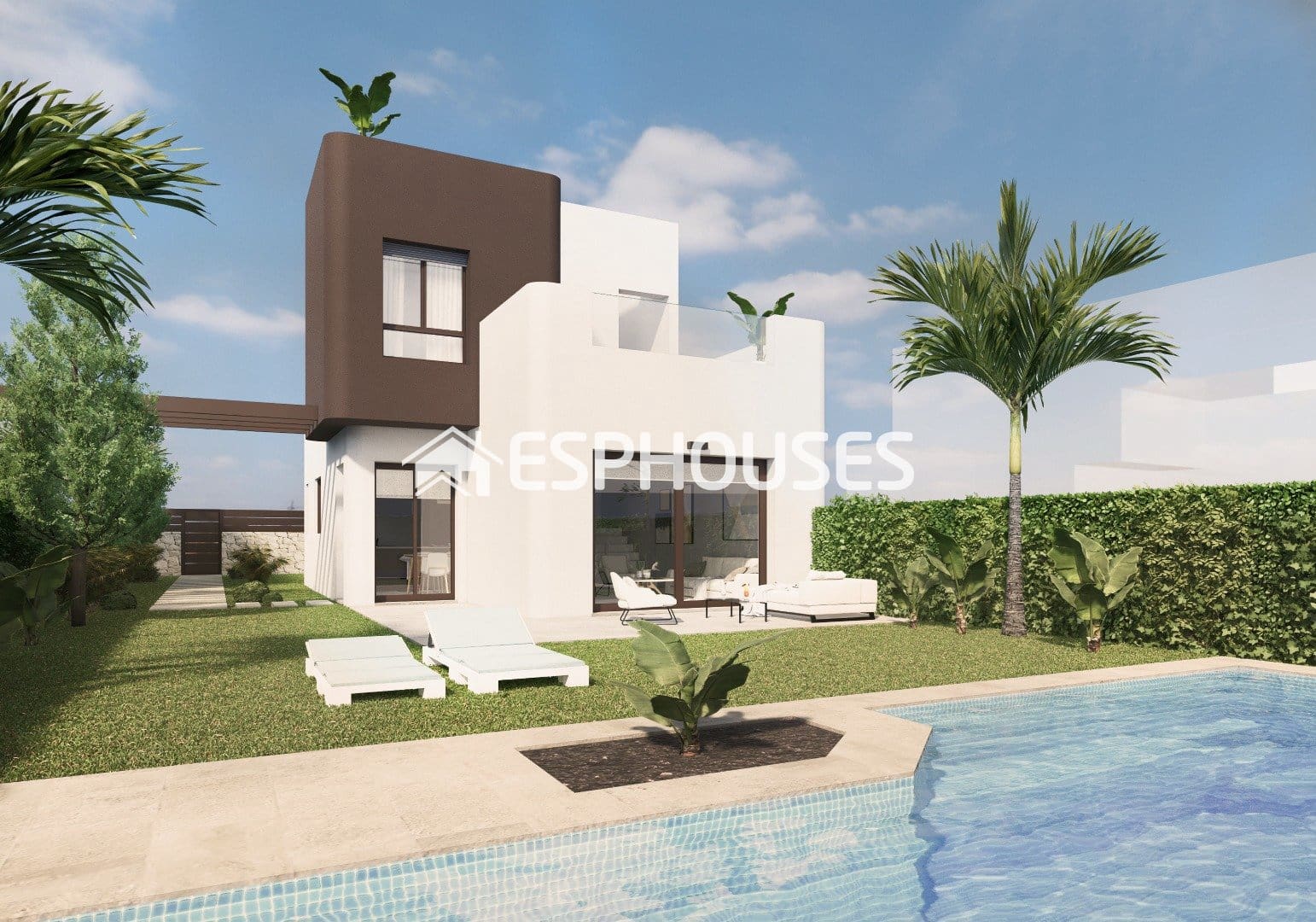 3 bedroom Villa for sale in Pilar de la Horadada with pool garage - € 479,000 (Ref: 8760124)