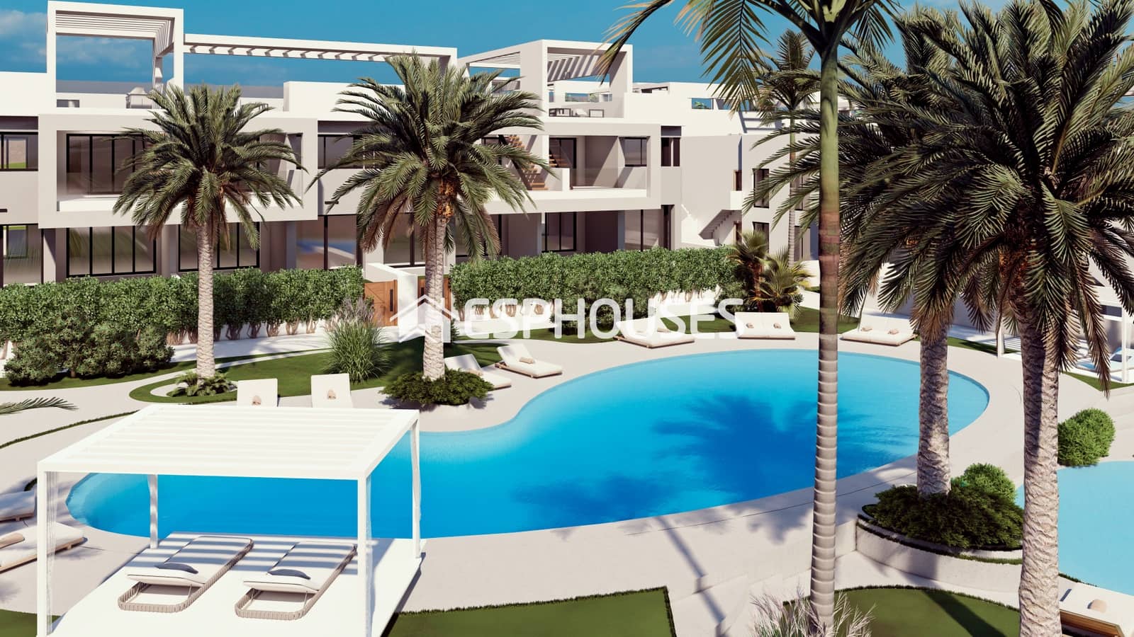 2 bedroom Bungalow for sale in Torrevieja with pool - € 319,900 (Ref: 8760132)