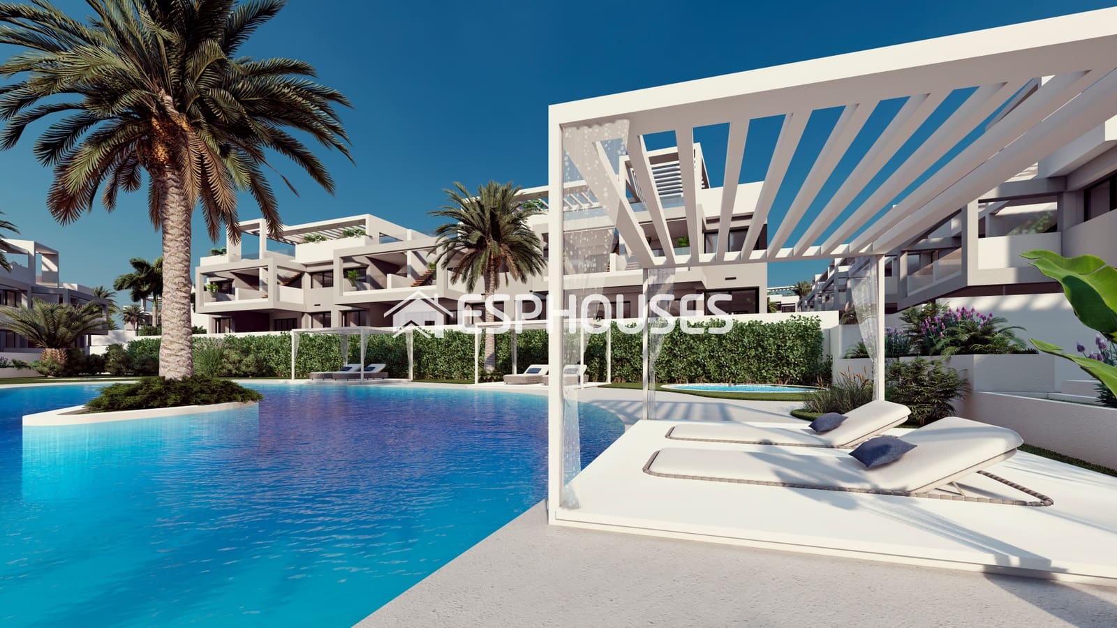 2 bedroom Bungalow for sale in Torrevieja with pool - € 319,900 (Ref: 8760132)