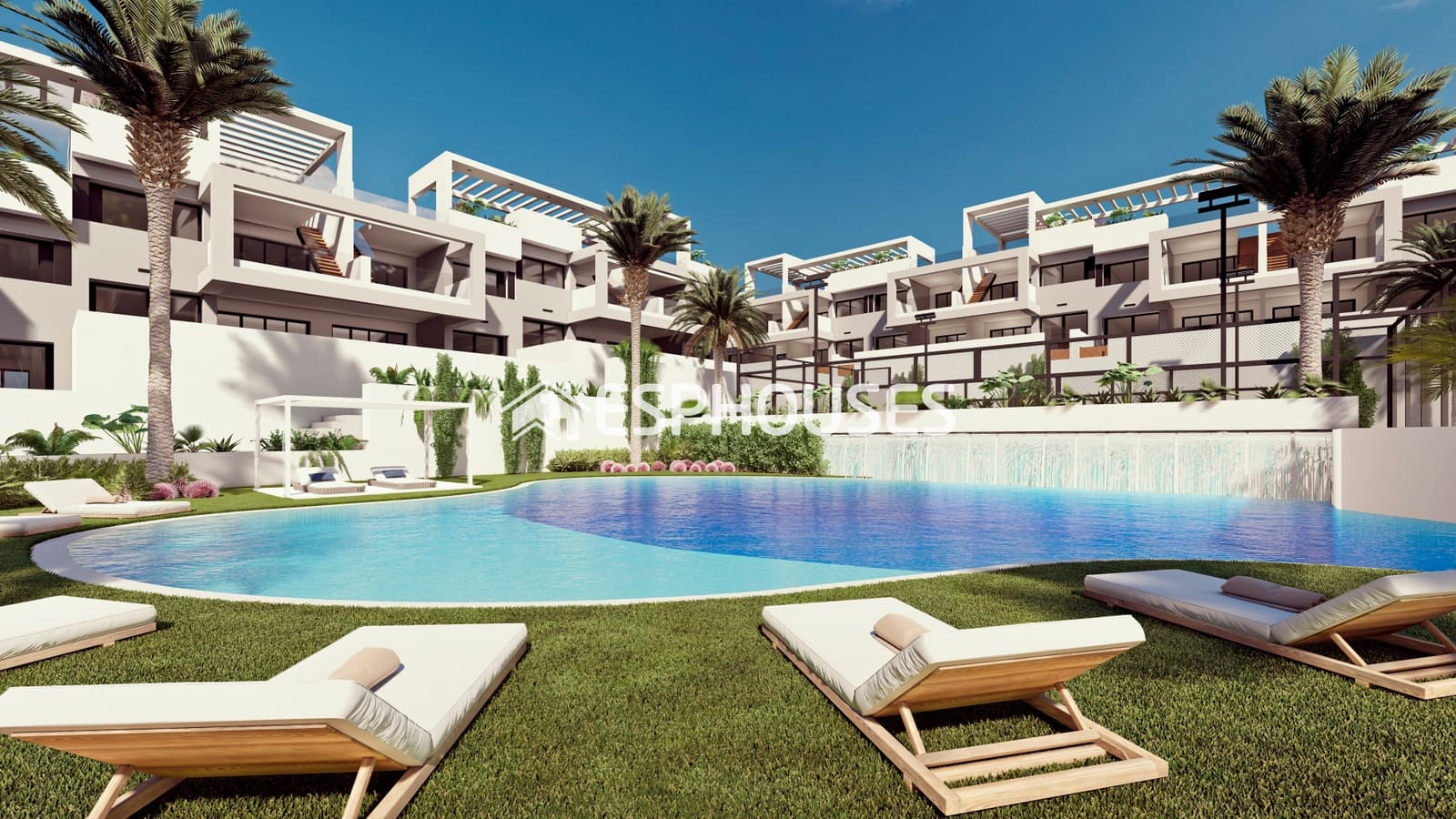 2 bedroom Bungalow for sale in Torrevieja with pool - € 319,900 (Ref: 8760132)