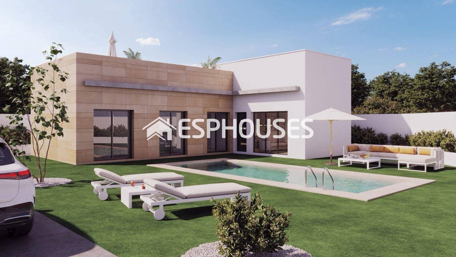 3 bedroom Villa for sale in Mazarron with pool garage - € 329,000 (Ref: 8760134)