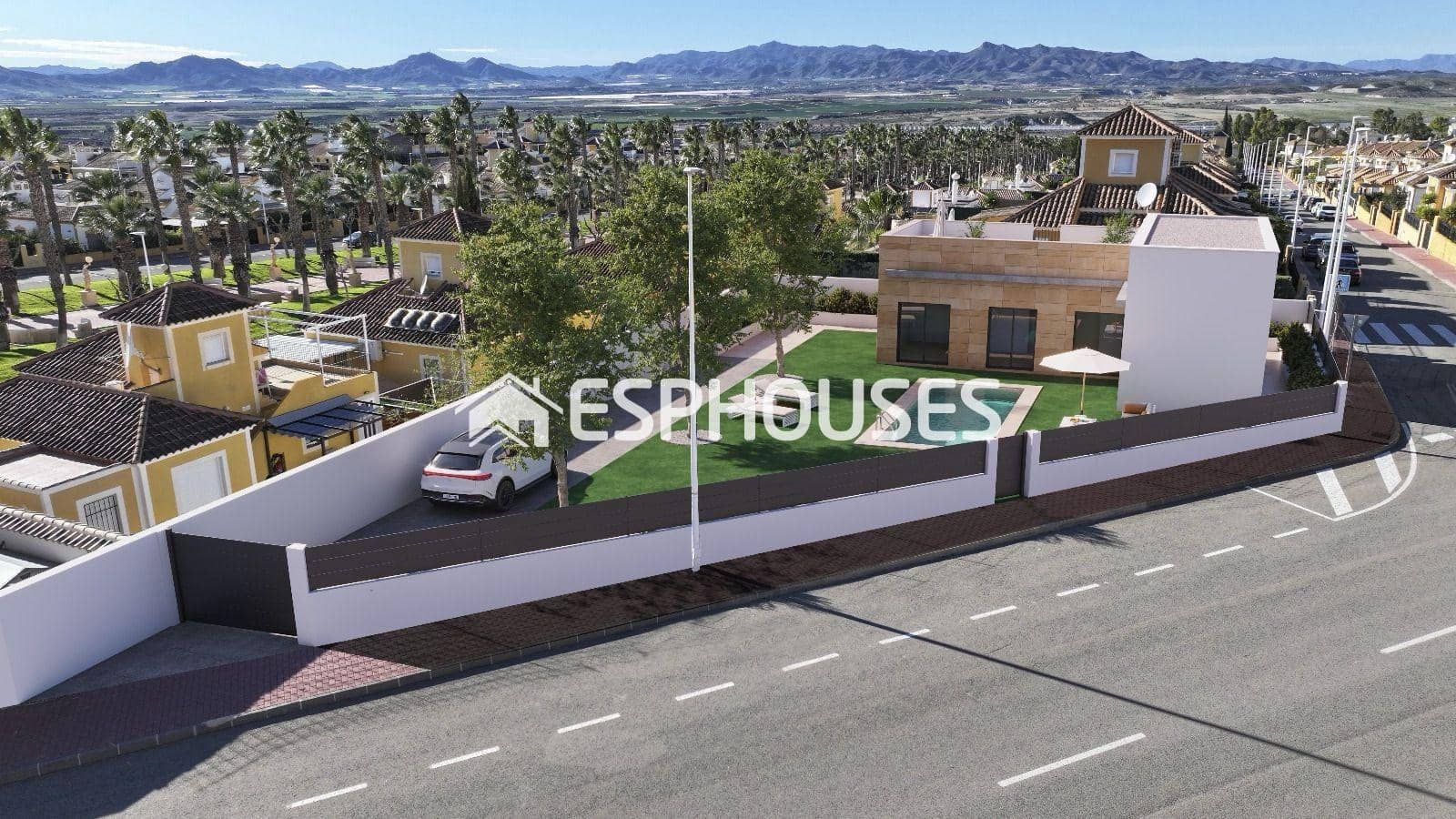 3 bedroom Villa for sale in Mazarron with pool garage - € 329,000 (Ref: 8760134)