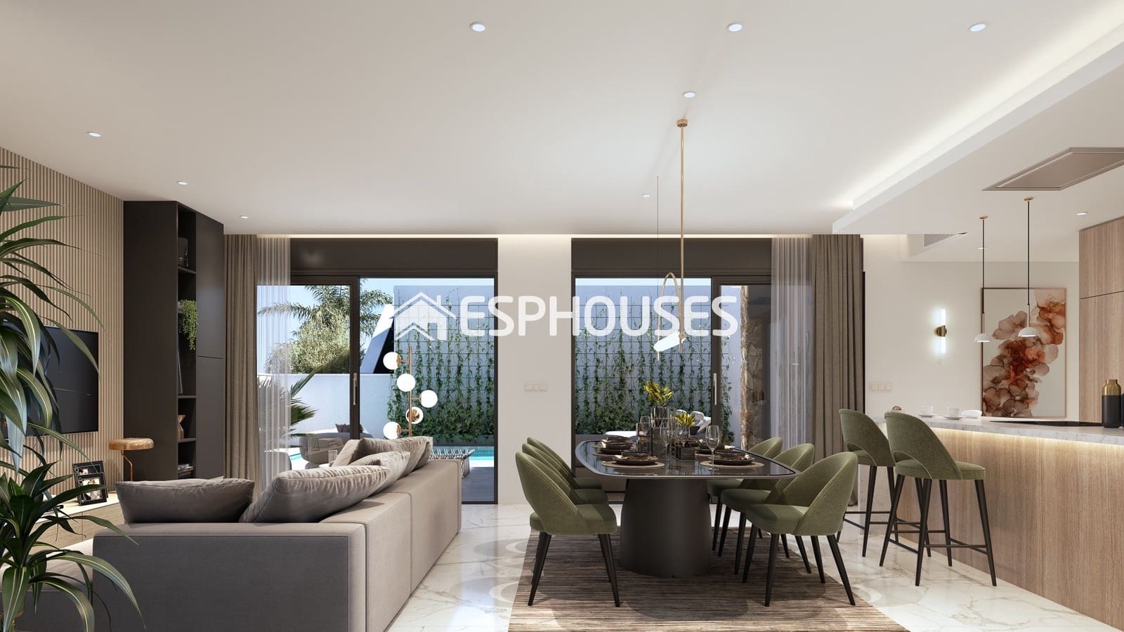 3 bedroom Villa for sale in Rojales with pool garage - € 514,000 (Ref: 8760146)