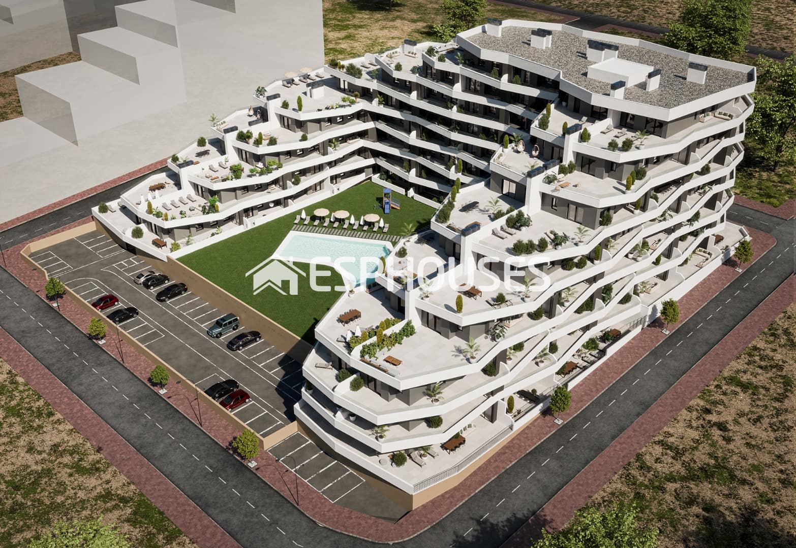 2 sypialnia Apartament na sprzedaż w San Miguel de Salinas z basenem garażem - 229 900 € (Ref: 8760148)