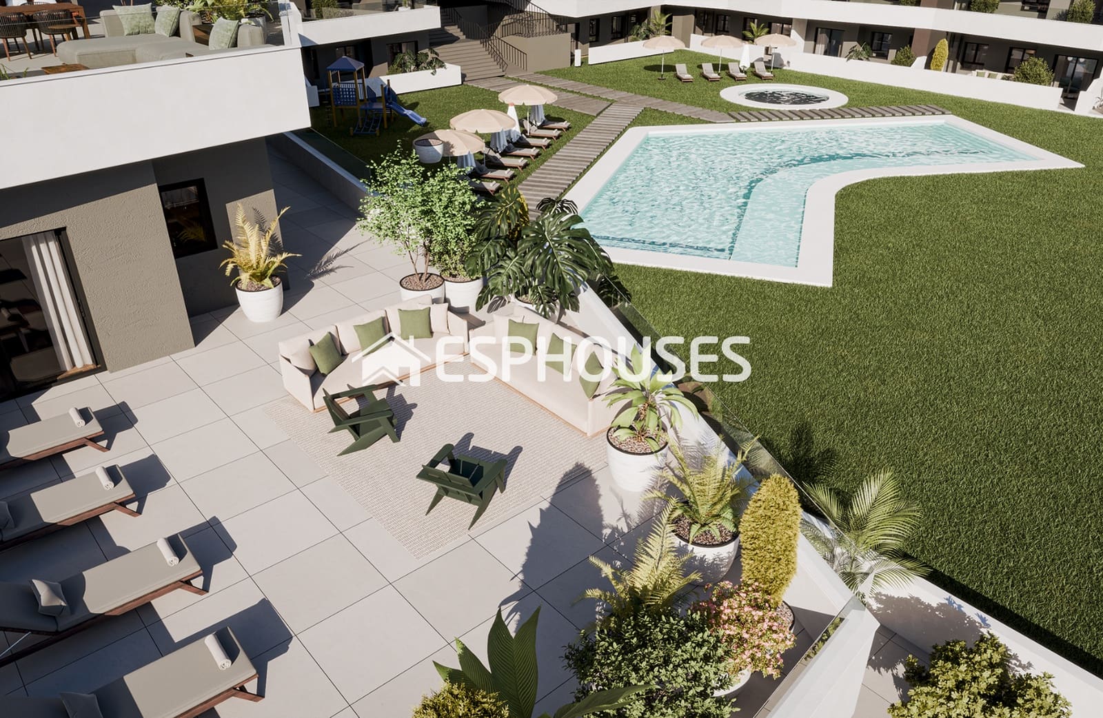 2 sypialnia Apartament na sprzedaż w San Miguel de Salinas z basenem garażem - 229 900 € (Ref: 8760148)