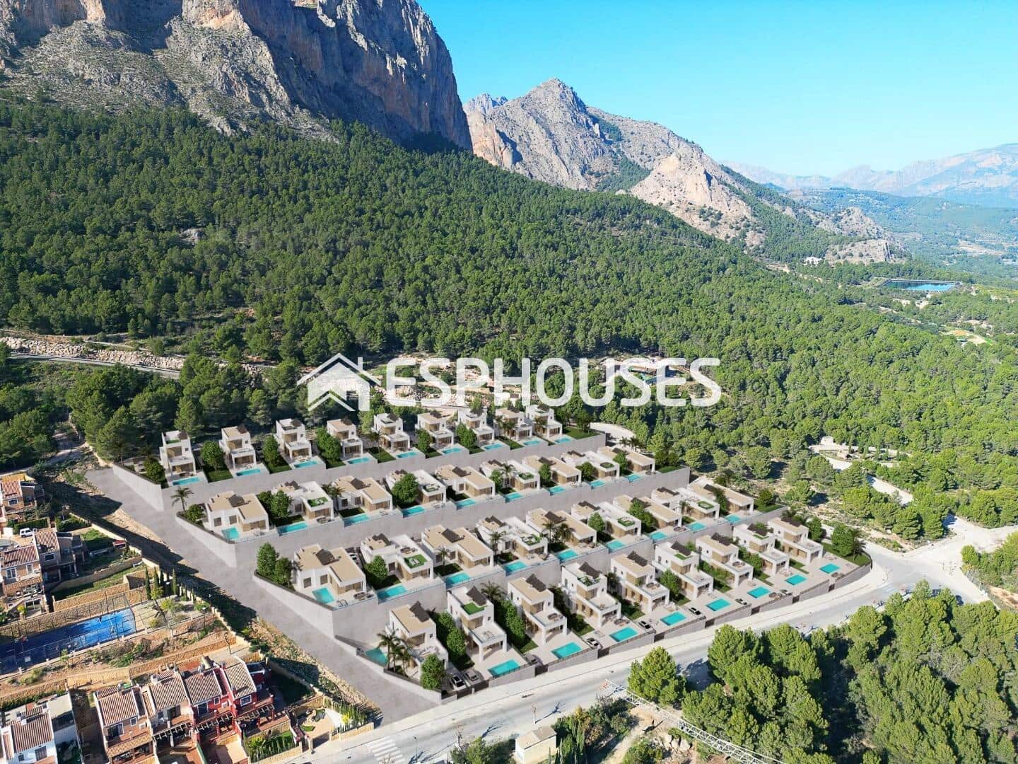 3 chambre Villa/Maison à vendre à Polop avec piscine garage - 749 000 € (Ref: 9444050)