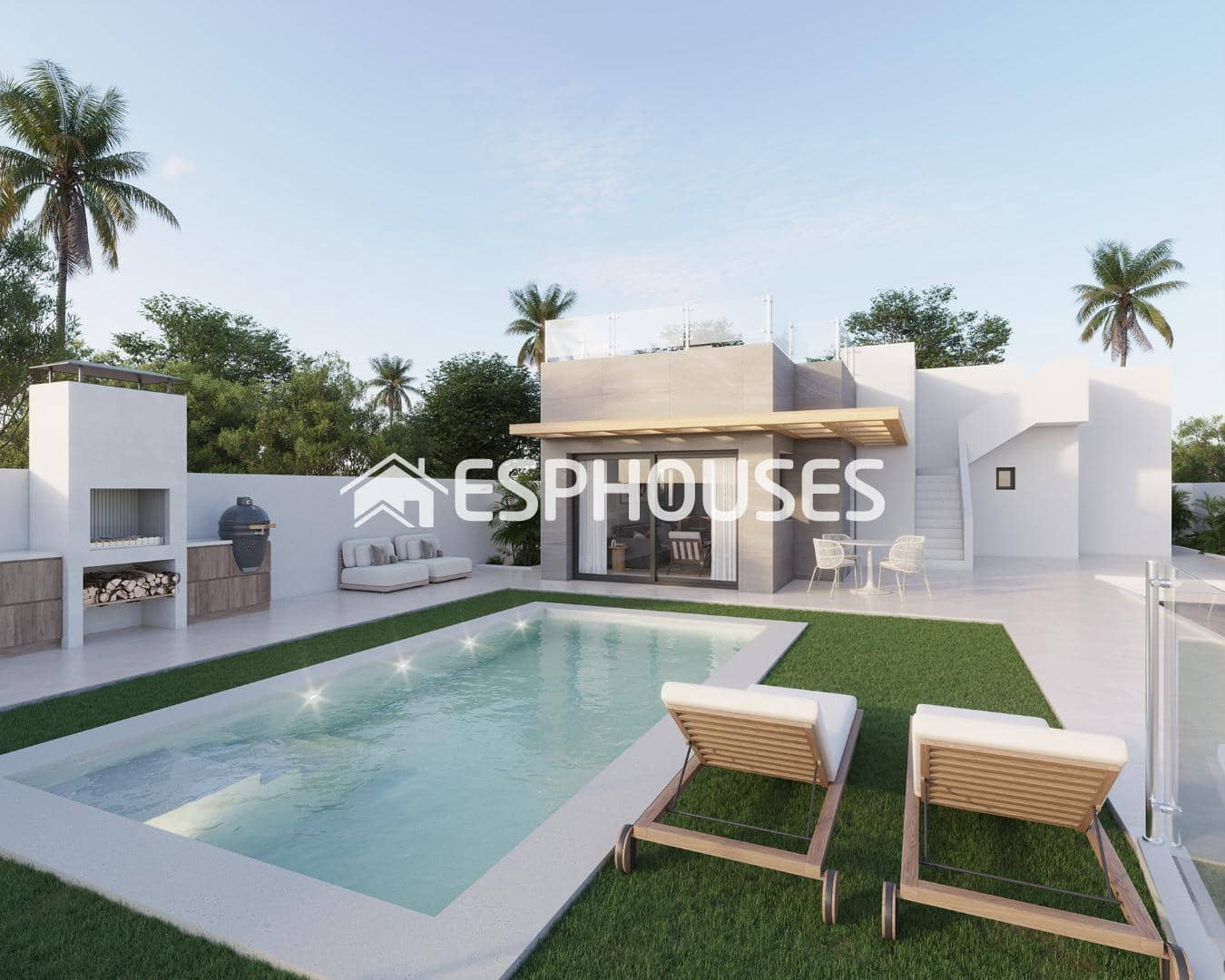 3 bedroom Villa for sale in Polop with pool - € 510,000 (Ref: 9444058)