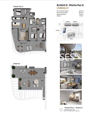 3 slaapkamer Appartement te koop in Balcón de Finestrat - Terra Marina, Finestrat met zwembad garage - € 595.000 (Ref: 9444061)