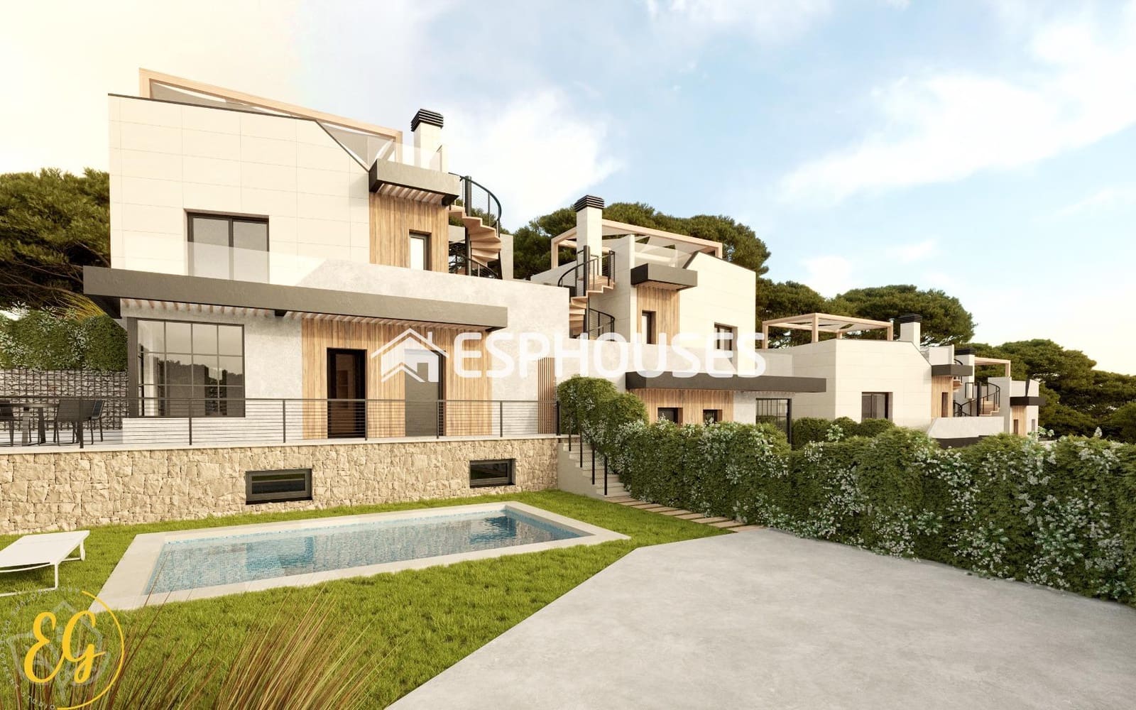 3 soveværelse Bungalow til salg i Polop med swimmingpool garage - € 613.115 (Ref: 9444070)