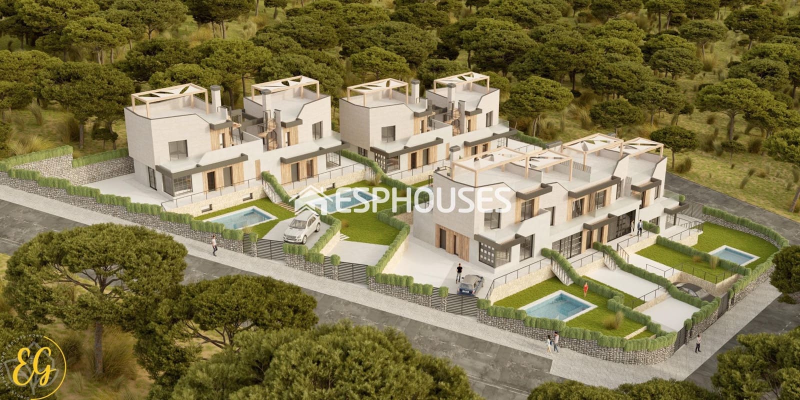 3 soveværelse Bungalow til salg i Polop med swimmingpool garage - € 483.125 (Ref: 9444071)