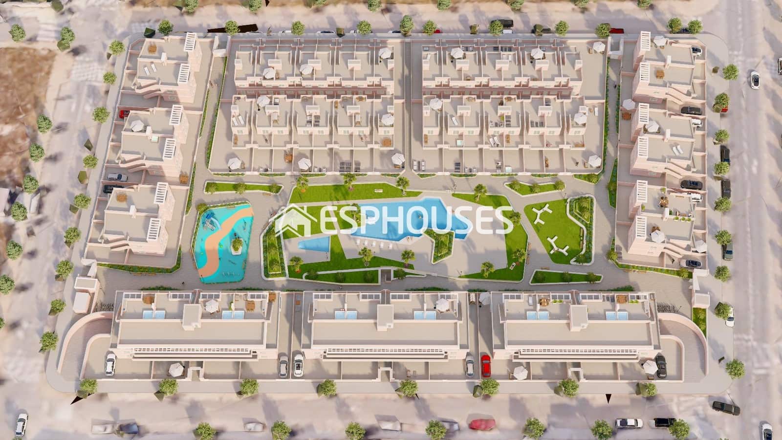 3 soveværelse Lejlighed til salg i Pilar de la Horadada med swimmingpool garage - € 269.900 (Ref: 9444078)