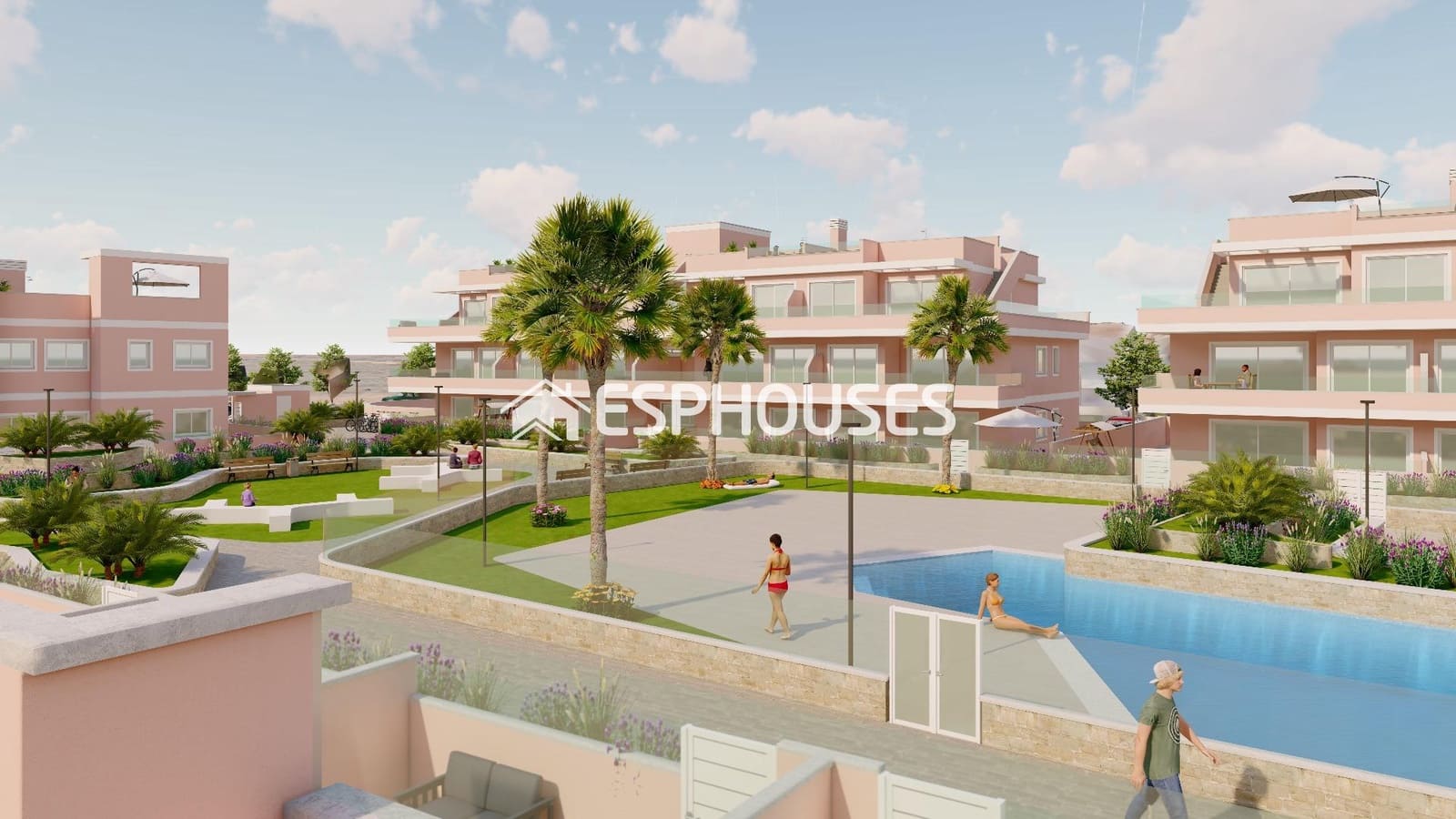 3 soveværelse Bungalow til salg i Pilar de la Horadada med swimmingpool garage - € 259.900 (Ref: 9444079)