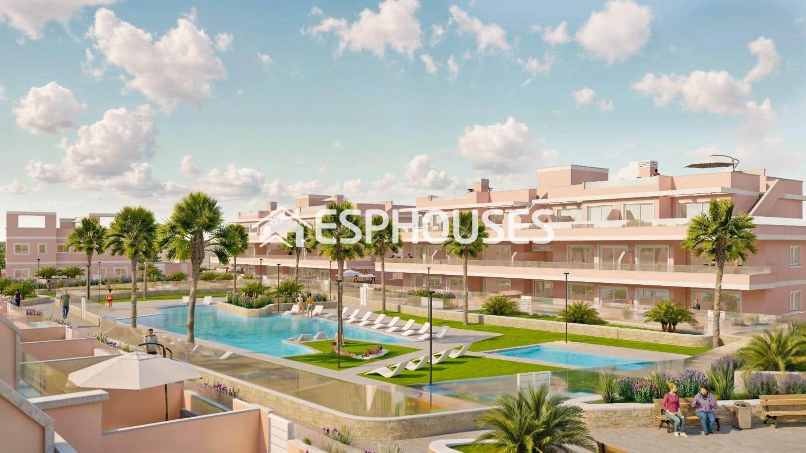 3 quarto Bungalow para venda em Pilar de la Horadada com piscina garagem - 299 900 € (Ref: 9444082)