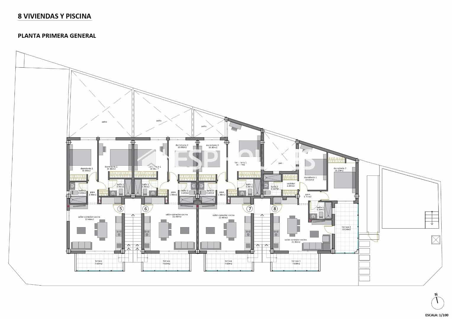 2 sypialnia Apartament na sprzedaż w Los Cuarteros z basenem garażem - 249 950 € (Ref: 9444084)