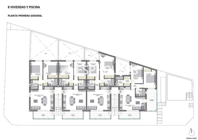 2 sovrum Lägenhet till salu i Los Cuarteros, San Pedro del Pinatar med pool garage - 249 950 € (Ref: 9444084)