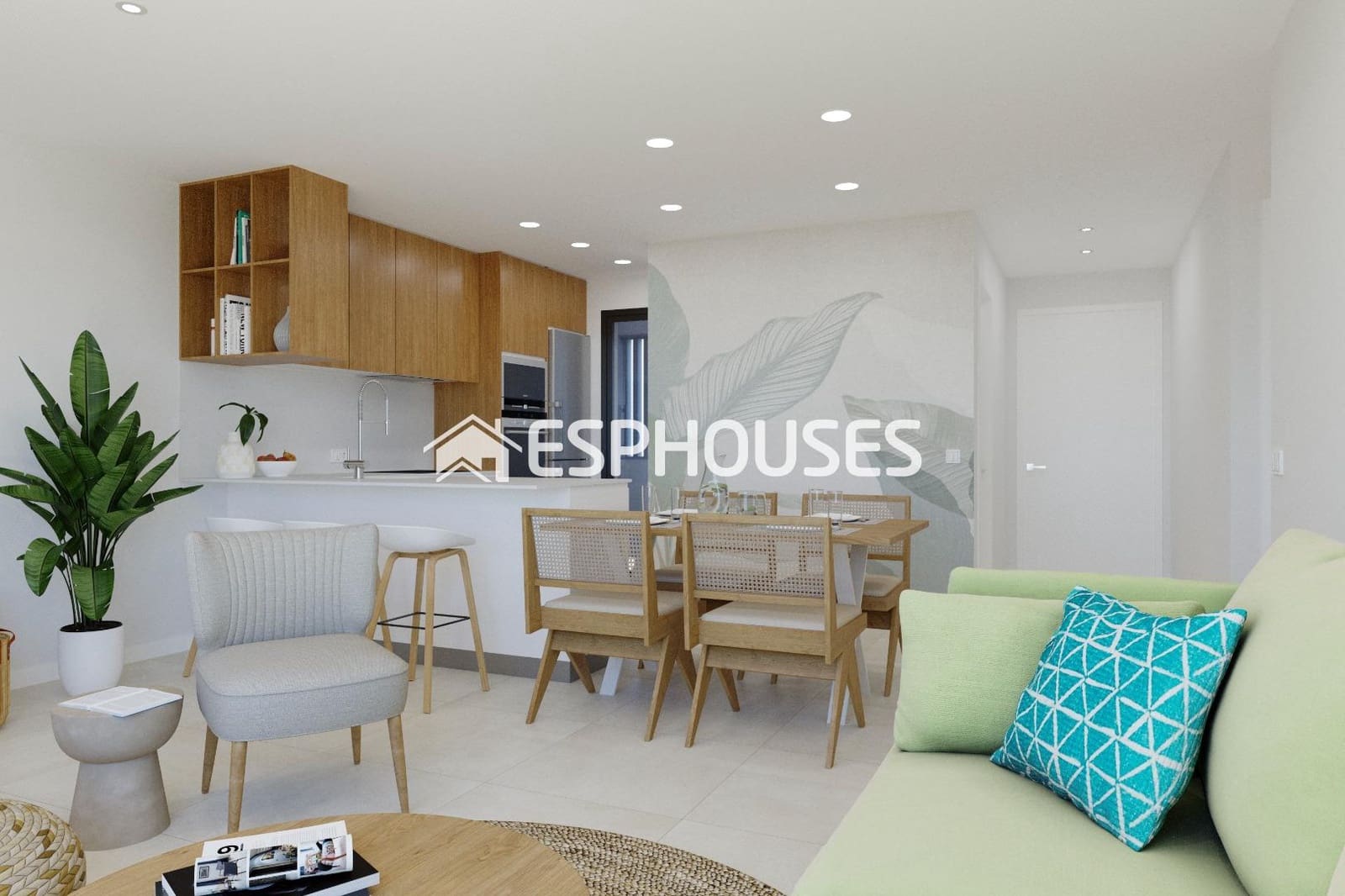 2 chambre Bungalow à vendre à Torrevieja avec piscine garage - 309 000 € (Ref: 9444088)